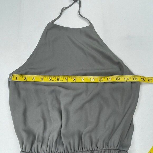 Show Me Your MUMU Heather Halter Dress Gray - Picture 4 of 13